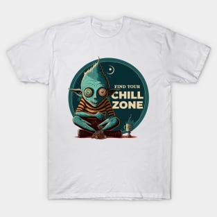 Find your Chill Zone | Meditation T-shirt T-Shirt